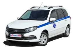 LADA M1GRVC Passenger Car for Transporting Personnel and Equipment