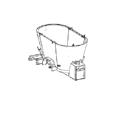 Solomix 2 1000 ALL Bunker for Agricultural Equipment