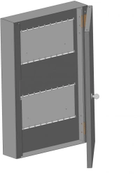 Universal Key Cabinet for 148 Keys