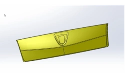 Polyester Fiberglass Hood for Vehicles AP 5299-5311400 S.B.