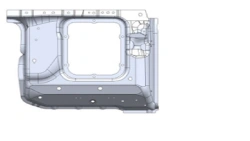 Right Front Panel for Cars A9606250507