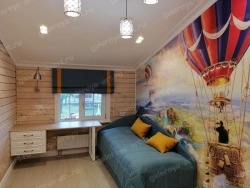 Decorative Roman Curtain with Pattern