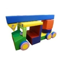 Colorful Crane Construction Toy for Preschoolers