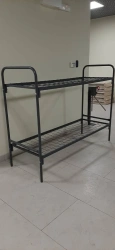 Metal Foldable Bunk Bed for Public Places, Model KM 02.03-S