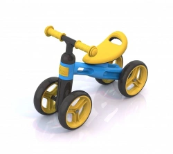 Nordic Plastic Balance Bike (Yellow-Blue)