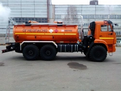 Nefaz 66052-50 Fuel Tanker on Kamaz 65115-50 Chassis