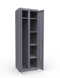 Two-Section Metal Clothing Cabinet SHRH-22 L800