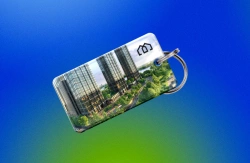Compact Keychain with Integrated Circuit OK 13.56/125