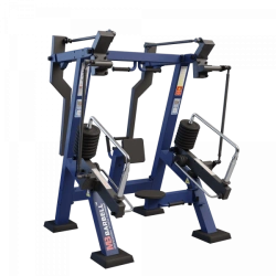 Seated Row Machine with Adjustable Resistance
