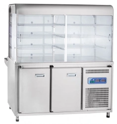 High-Temperature Refrigerated Display Counter PВВ(Н)-70КМ-С-01-ОК (Catering)