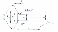 Countersunk Head Rivets OST 1 34097-80