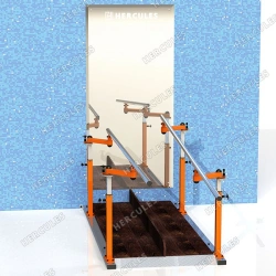 Rehabilitation Bars with Mirror for Enhanced Therapy