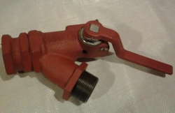 End Valve for Railway Brake and Supply Lines 4314 UHL1