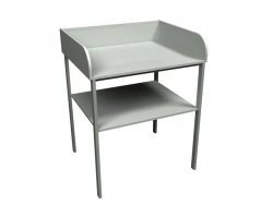 Changing Table SP-03 with Metal Frame and Upholstered Surface