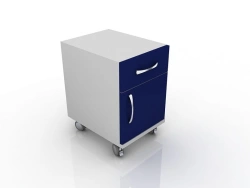 Universal Medical Module with Door and Drawer, Model 202 – 002-2