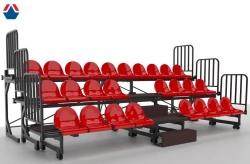 3-Tier Telescopic Grandstand for 26 Seats (No Canopy)