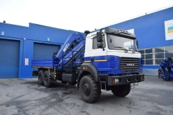 Truck-Mounted Crane UZST UZST02 Model 483V-28 for Ural Chassis