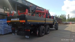 Multi-functional Truck with Hydraulic Crane MKMA Ural 4320 U0K04N-4L080