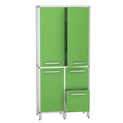 Medical Instrument Cabinet with Polypropylene Panels – Model DM-1-101-20.K2.F1