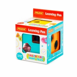 Educational Shape Sorting Cube Toy for Cognitive Development" 92106