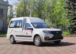Medical Service Vehicle based on LADA R90, Model LRGS0M2