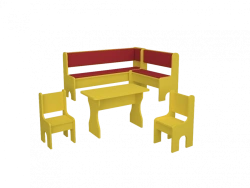 Soft Element Kitchen Play Corner Set DM 1803