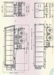 Metal Dump Semi-Trailer ChMZAP-95201 for Bulk Cargo Transport