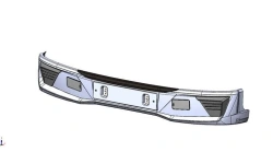 Automotive Exterior Bumper for Compass 5.6 Model 43086-8416010