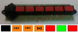 Control Lamp Block for Vehicle Signalization 2312.3803-44