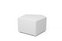 Soft Seating Puff for Public Spaces - L5 Geometry L5-1P5R