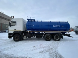 Vacuum Tank Truck for Waste Management - AV 7074V0 on MAZ-6312C3 Chassis