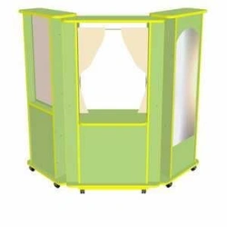 Theater Partition Screen with Shield Structure