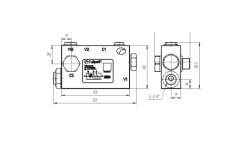 Hydraulic Lock Valve K1G35A038D3C for Static Load Control