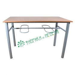 Rectangular Dining Table for Four with Stools, Model 50078