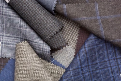 Wool Suiting Fabric for Men, Women, and Children - Sample 116