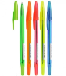 Neon Blue Ink Ballpoint Pen STAMM 511