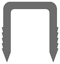 Titanium U-Shaped Clamp