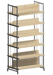 Double-Sided Library Shelf for Books and Educational Materials Model 40718