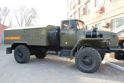 Unified Gas Charging Station UGZS.M-AR on Ural 43206 Chassis