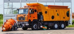 ED600AM3 Combined Road Machine based on MAZ-650126 Dump Truck
