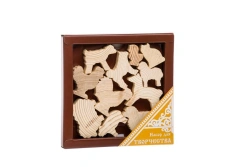 Creative Set "Domestic Animals" (11 Pieces) Model 801