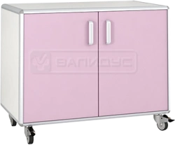 Rolling Cabinet TP-8KN with Swing Doors