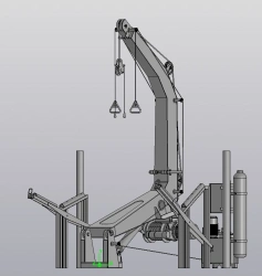 Lifting Device for Safe Launching of 8-Person Lifeboat 2t Capacity SPU2