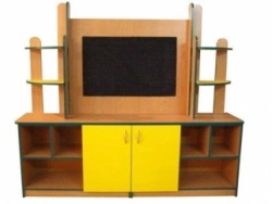 Children's Wooden Drawing Corner for Kids