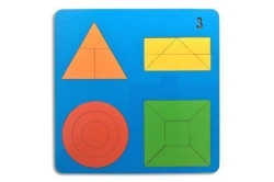 Fun Geometry Game No. 3 - Educational Playset for Kids