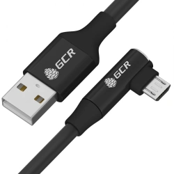 MicroUSB Cable with Right-Angle Connector, Model GCR-UA35