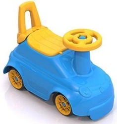 Push Car "Krutishka" with Backrest (Blue, Red)