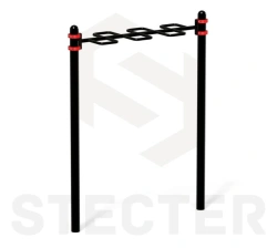Snake Monkey Bar for Outdoor Fitness