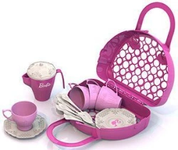 Barbie Tea Set (21 Pieces in Basket)