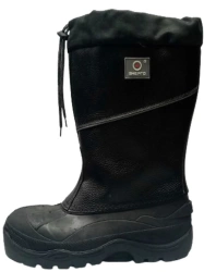 Men's Special Combined Footwear with Oil-Resistant Rubber Sole and Leather Upper